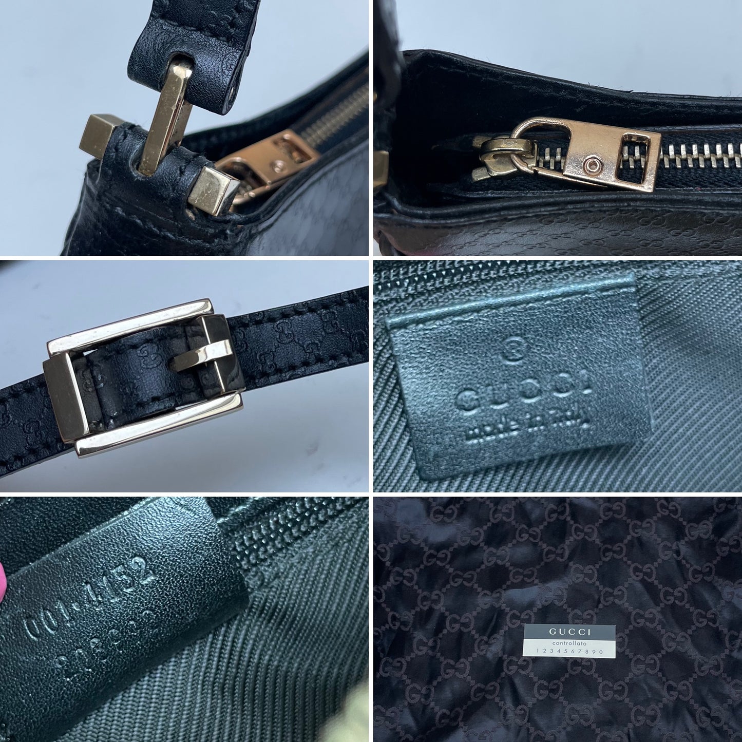 Gucci Micro Guccissima Shoulder Bag