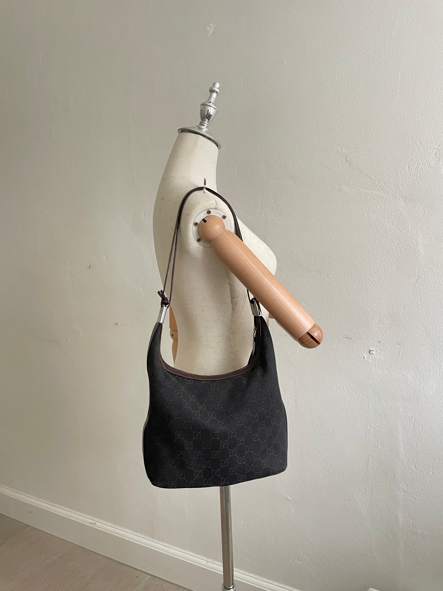 Gucci Brown GG Canvas Shoulder Bag