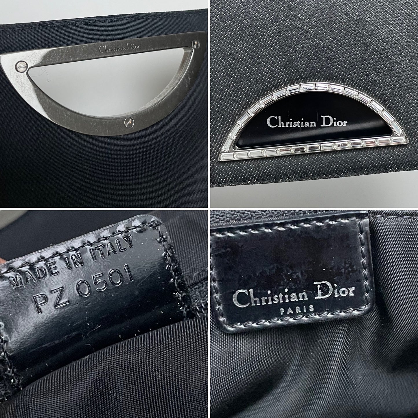 Dior Malice Denim Crystal Bag