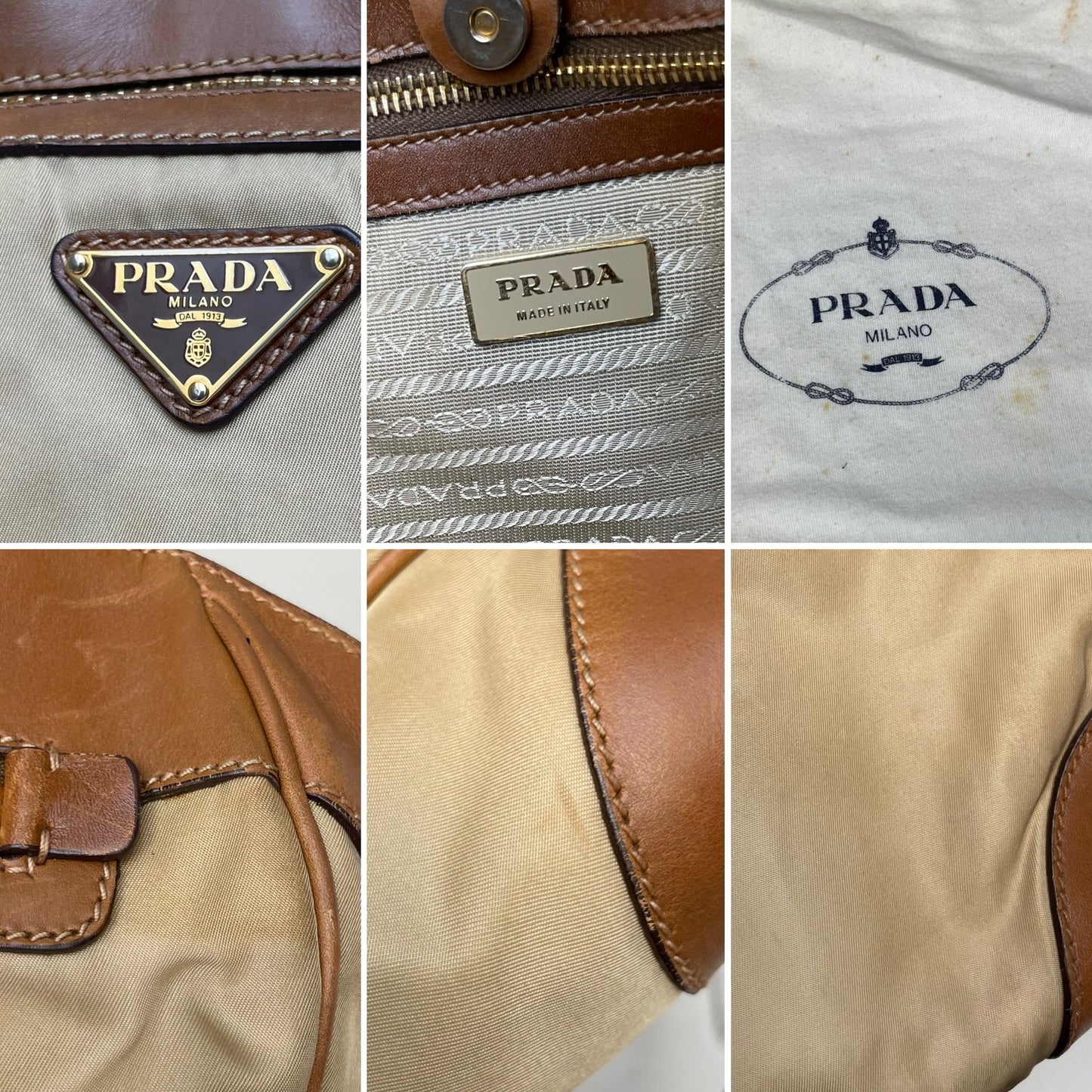 Prada Tessuto Shoulder Bag