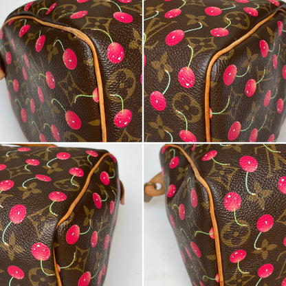 Louis Vuitton Takashi Murakami Cherry Speedy 25