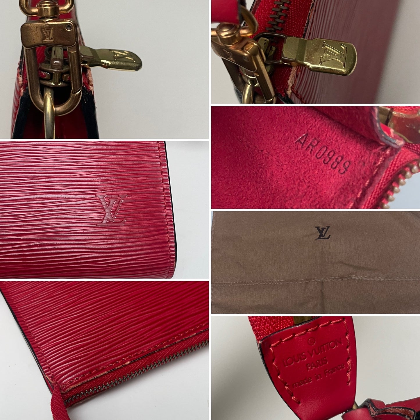 Louis Vuitton Epi Pochette Accessoires