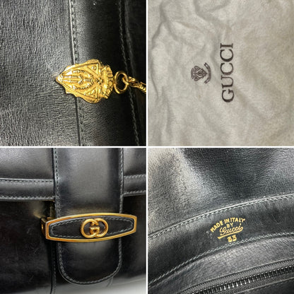 Gucci Vintage GG Interlocking Crossbody Shoulder Bag