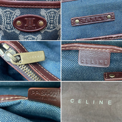 Céline Denim Macadam Boogie Tote