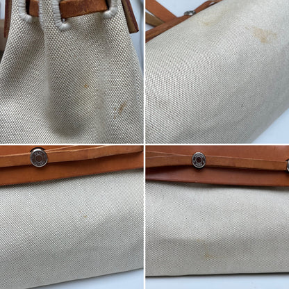 Hermès Herbag Cabas Toile GM