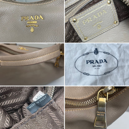 Prada Hobo Vitello Daino Bag