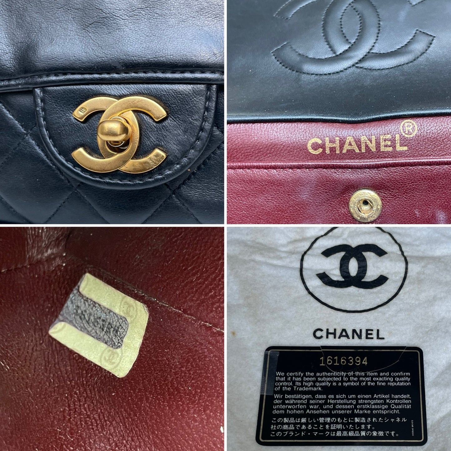 Chanel Quilted Lambskin 24K Gold Medium Single Flap Bag