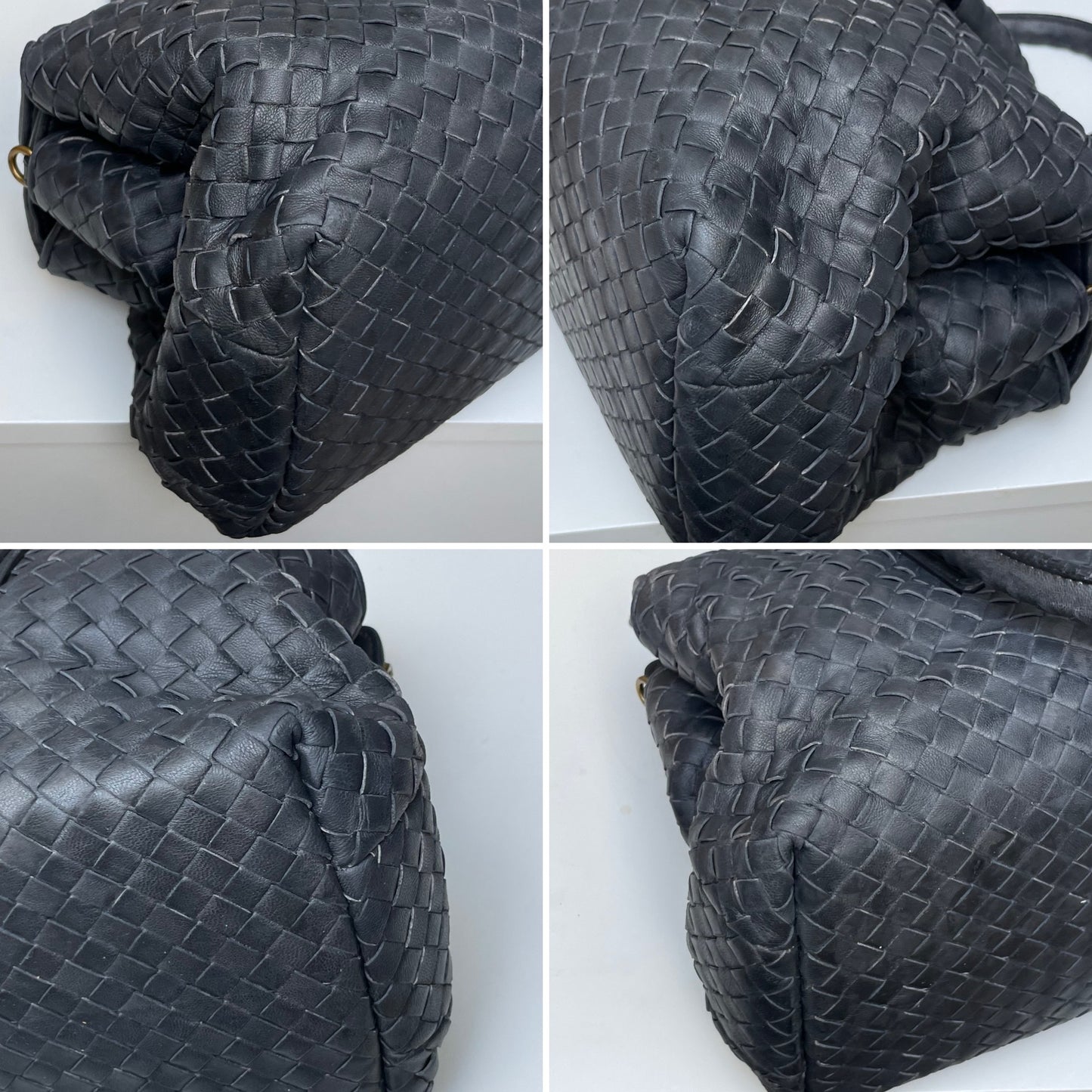 Bottega Veneta Intrecciato Boston Duffeltaske