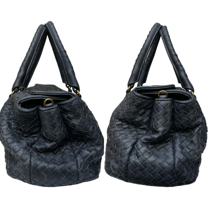 Bottega Veneta Intrecciato Boston Duffeltaske