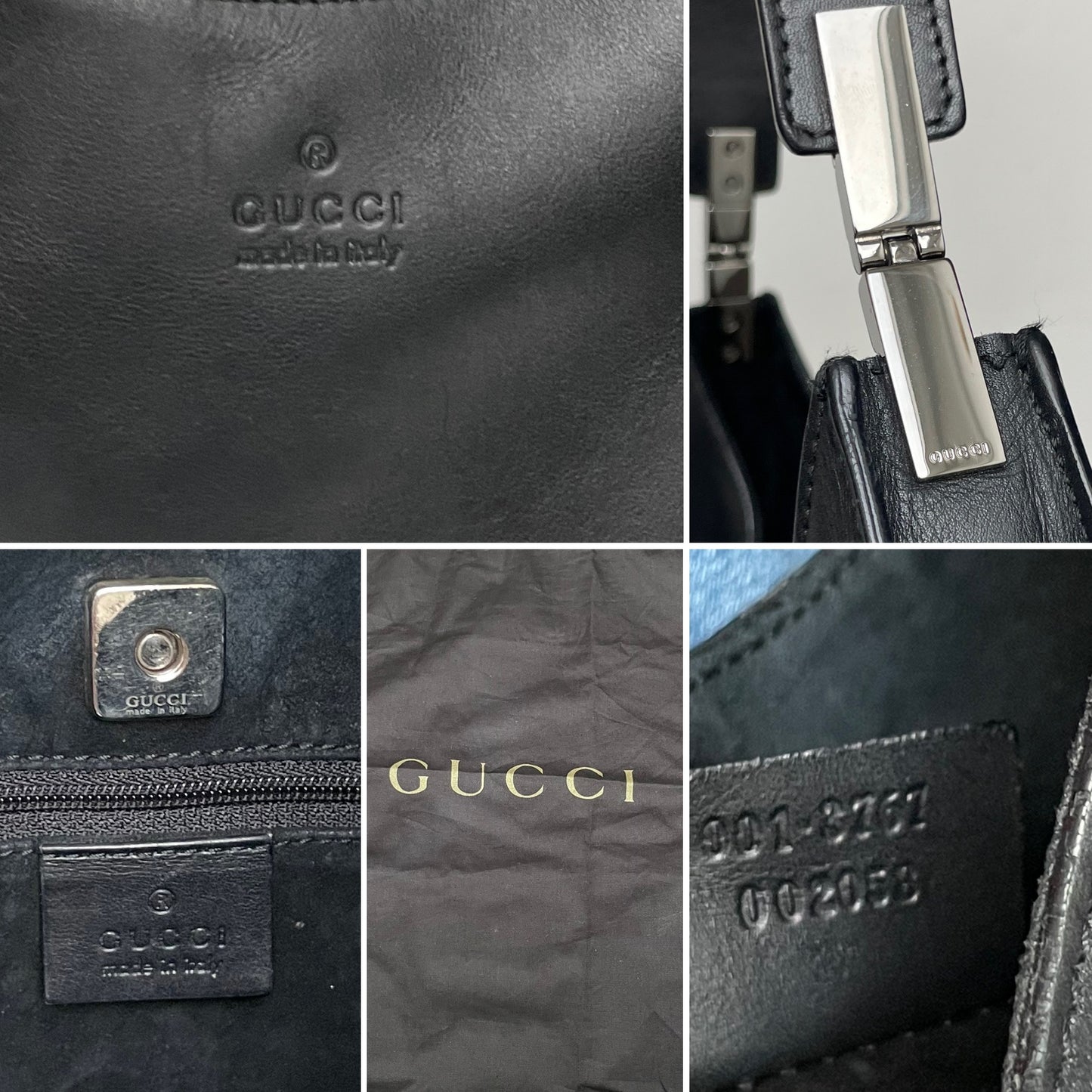 Gucci Leather Hobo