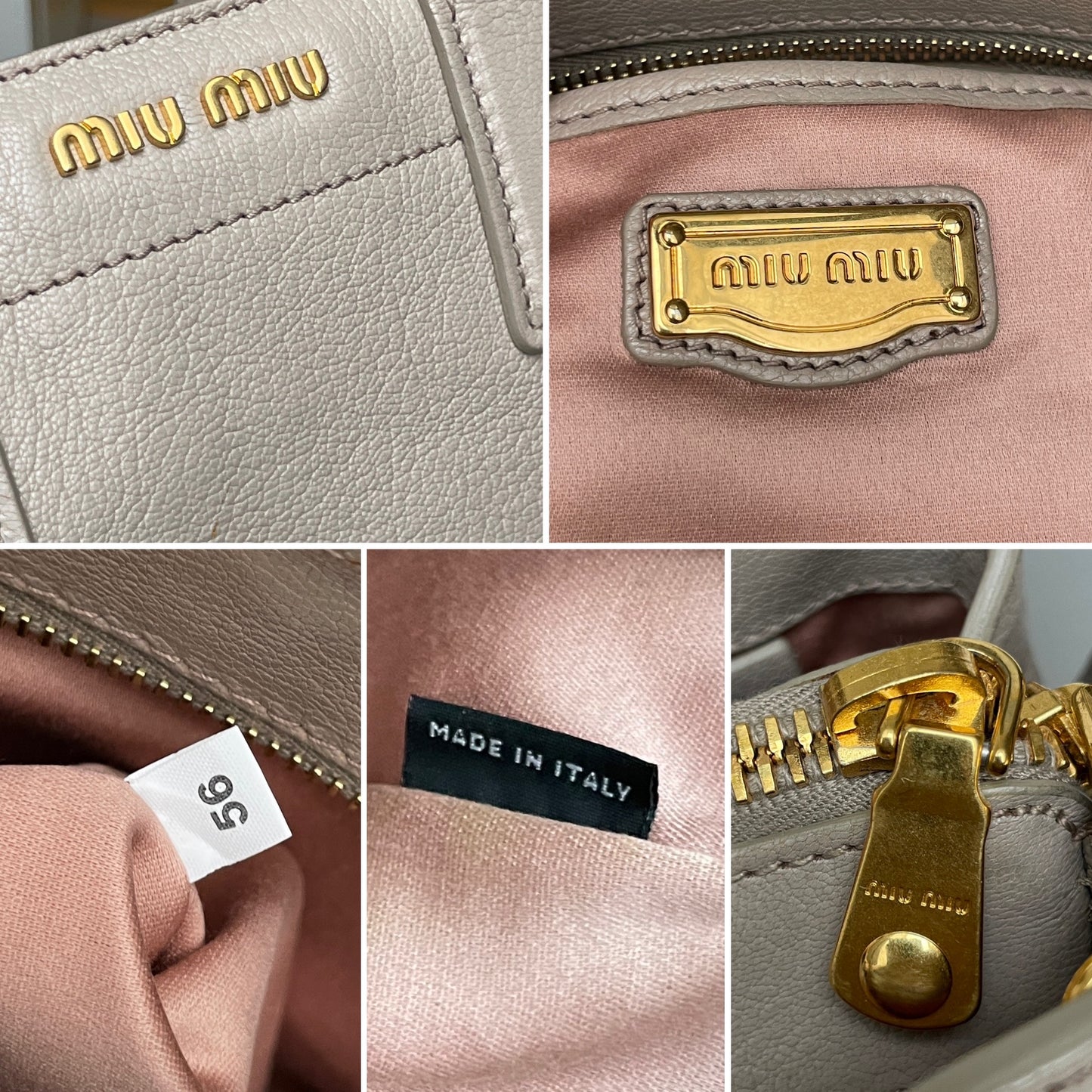 Miu Miu Vitello Tote