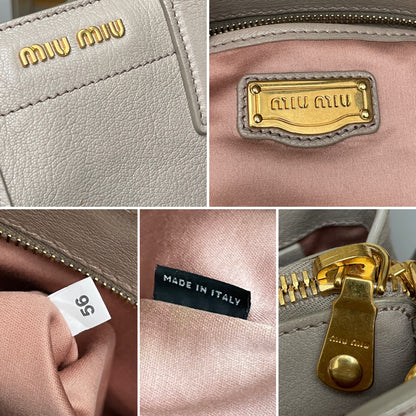 Miu Miu Vitello Tote