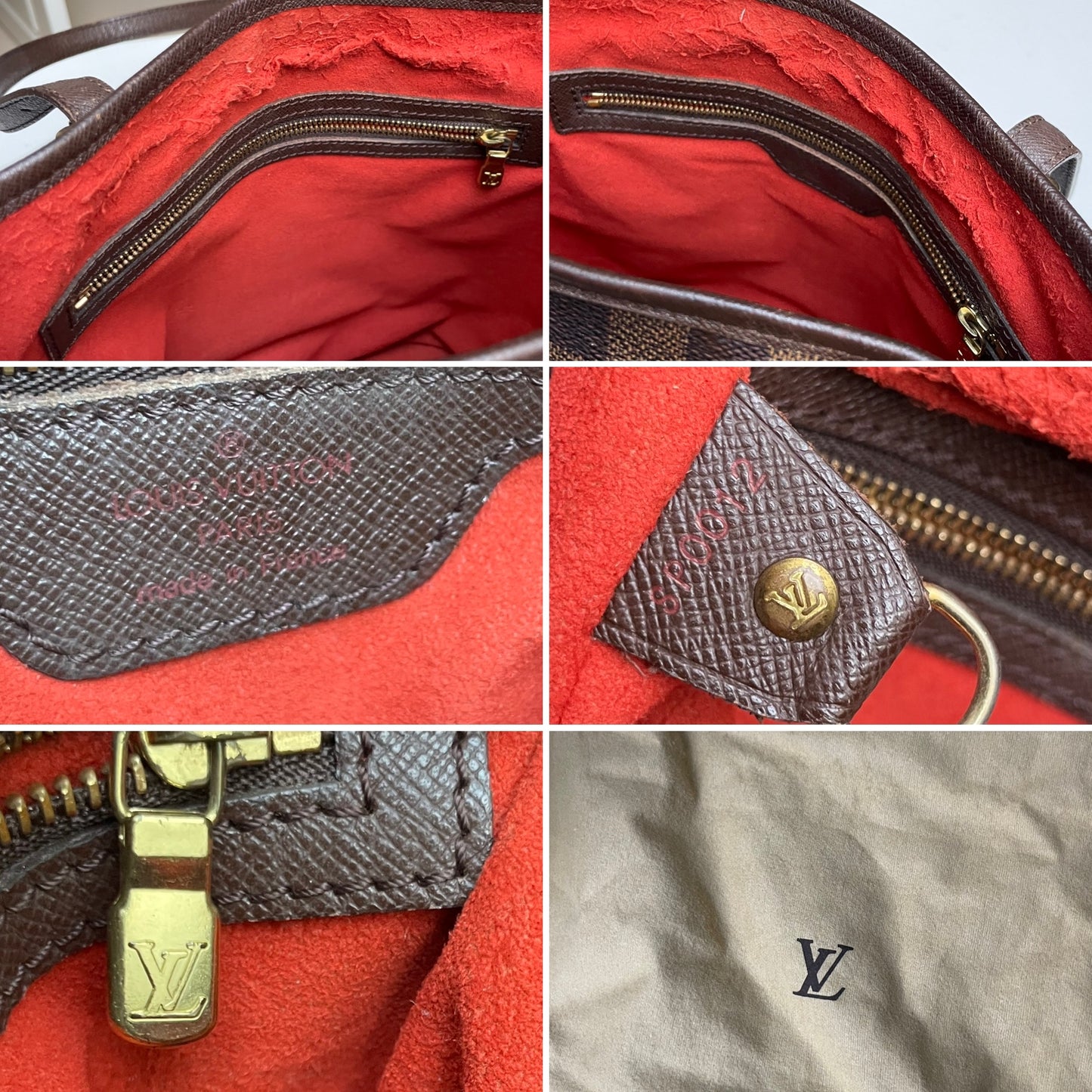 Louis Vuitton Marais Bucket Damier Ebene