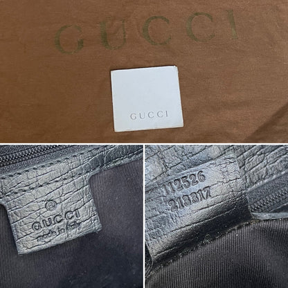 Gucci GG Canvas Bamboo Tote