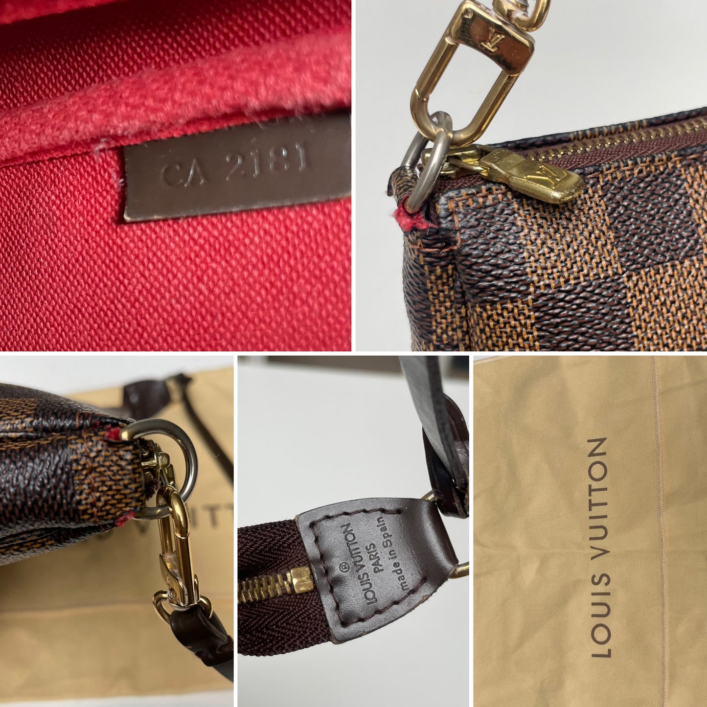 Louis Vuitton Damier Ebene Pochette Accessoires