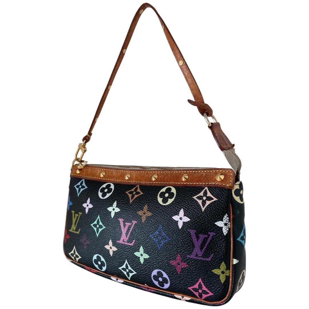 Louis Vuitton Pochette tilbehør Monogram Multicolor (Takashi Murakami)