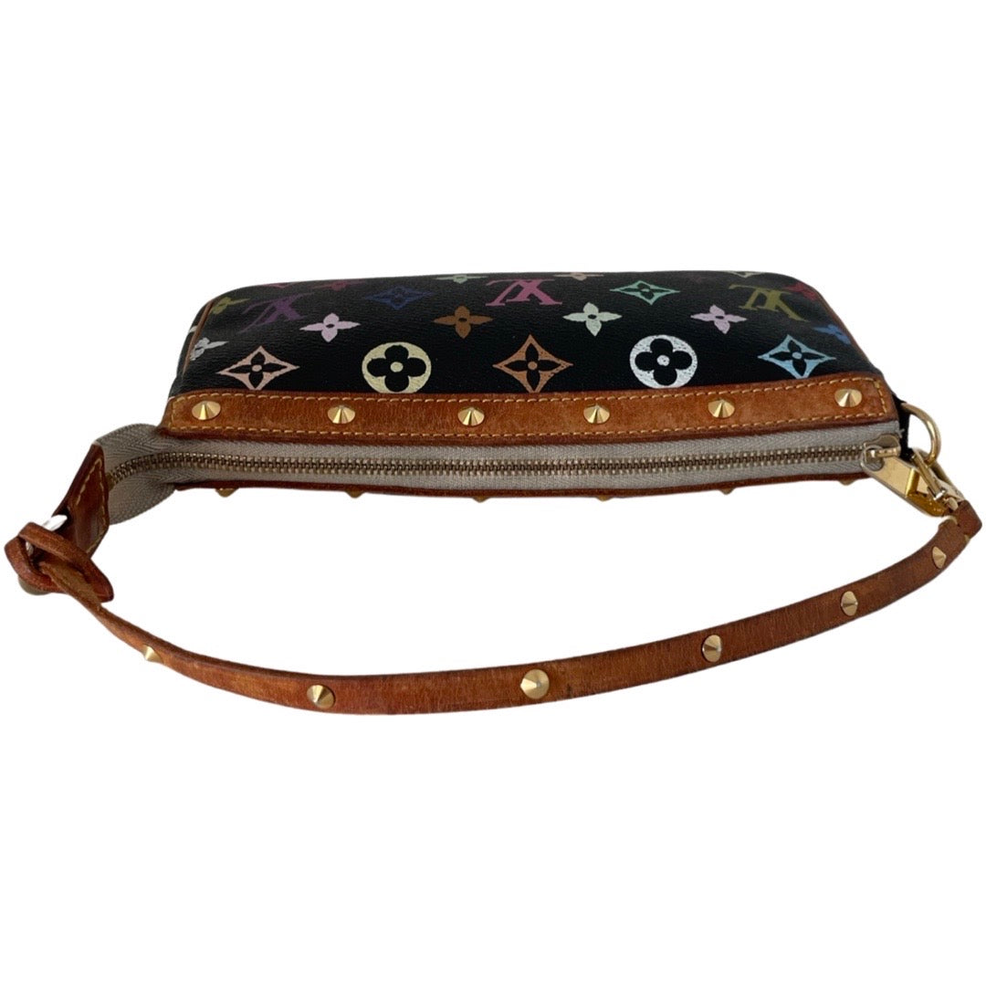 Louis Vuitton Pochette Accessoires Monogram Multicolor (Takashi Murakami)