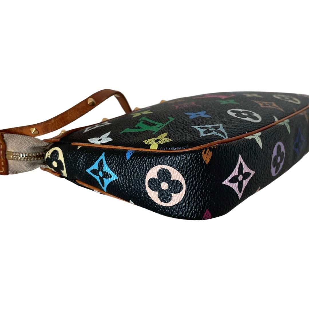 Louis Vuitton Pochette tilbehør Monogram Multicolor (Takashi Murakami)