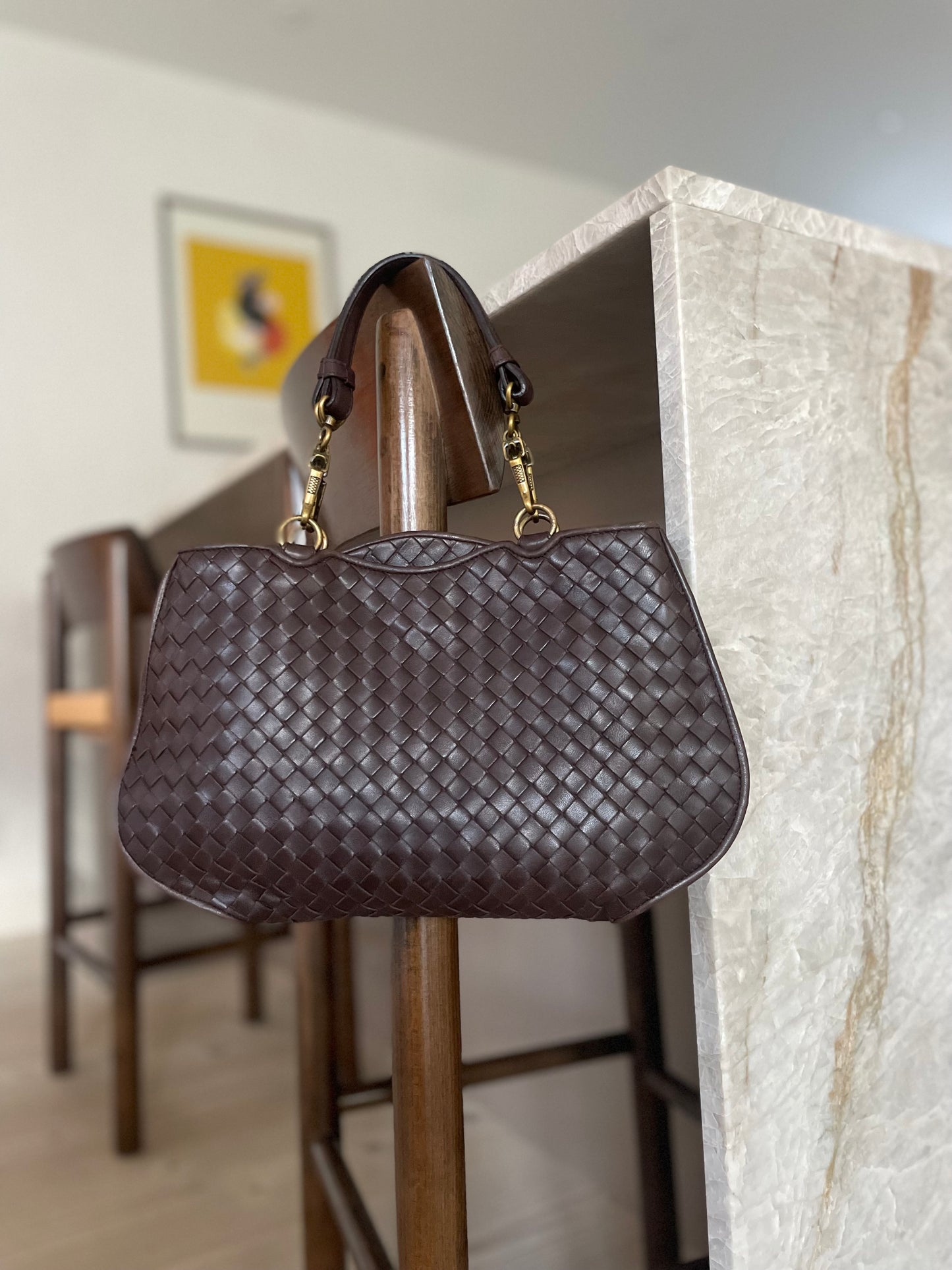 Bottega Veneta Intrecciato håndtaske