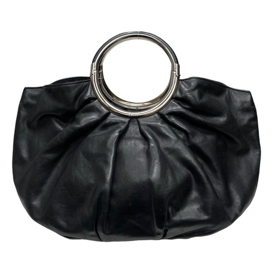 Christian Dior Soft Babe Black Leather Tote