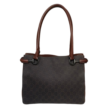 Gucci GG Brown Canvas Tote