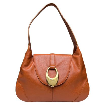 Bvlgari Front Ring One Shoulder Bag Hobo