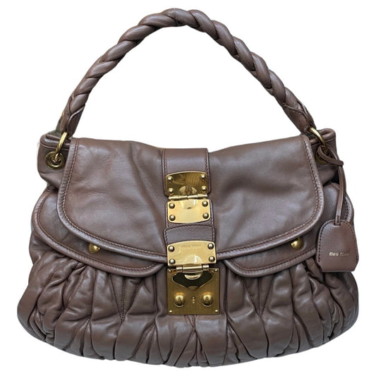 Miu Miu Coffer Matelass Hobo Taske