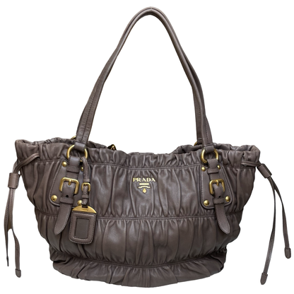 Prada Nappa Gaufre Shopping Tote Bag