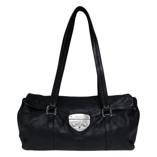 Prada Sound Lock Shoulder Bag