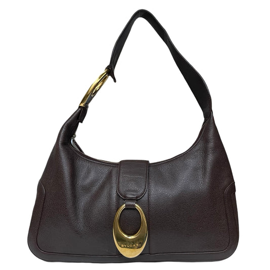 Bvlgari Front Ring Hobo Shoulder Bag