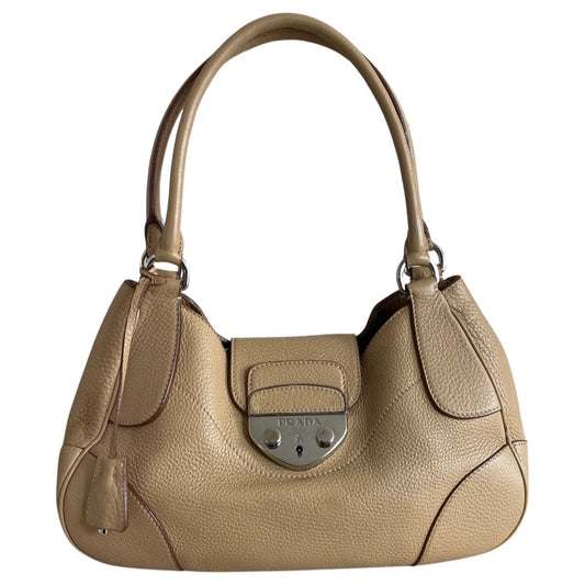 Prada Large Sound Lock Shoulder Bag