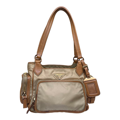 Prada Tessuto Pocket Shoulder Bag