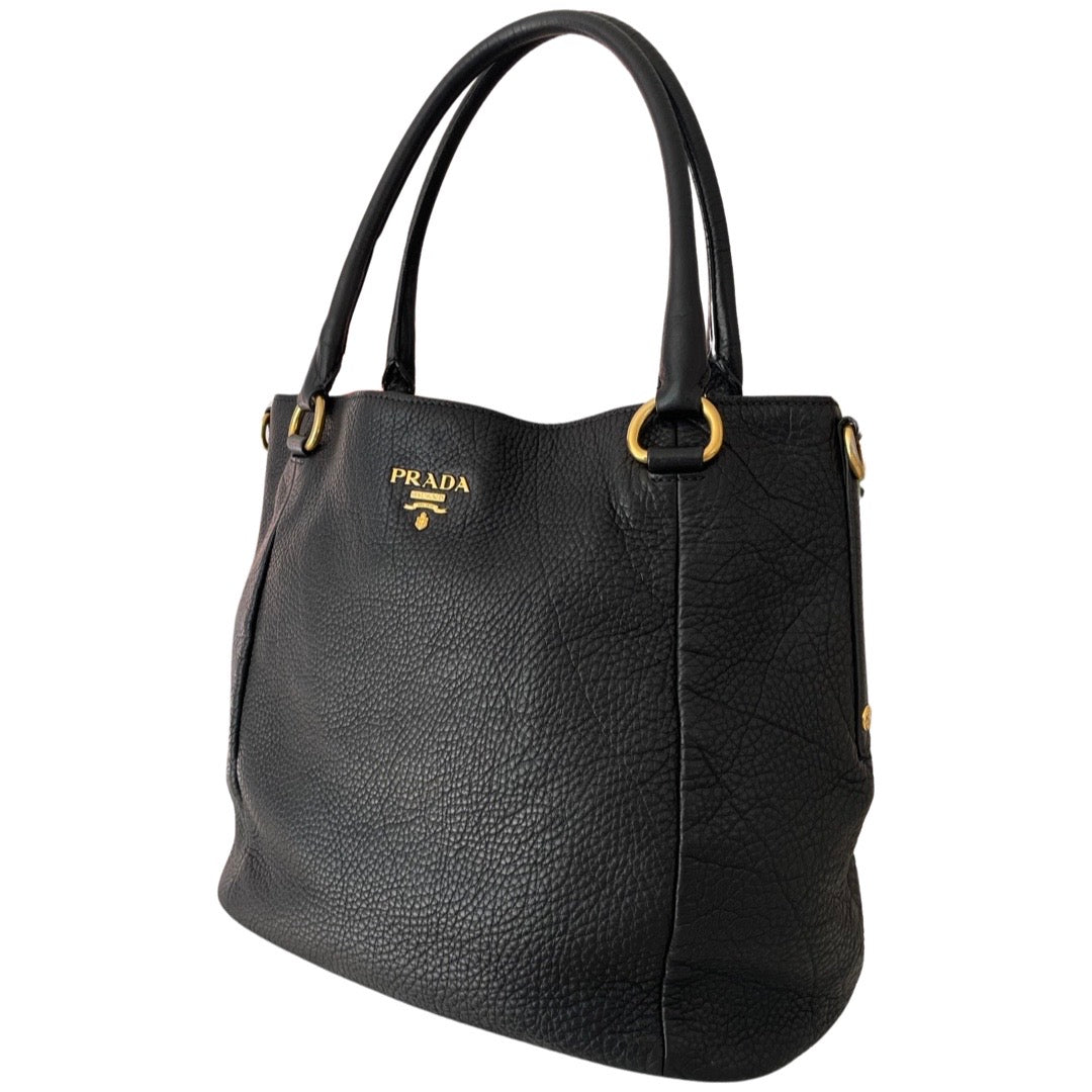 Prada vitello daino shoulder bag online