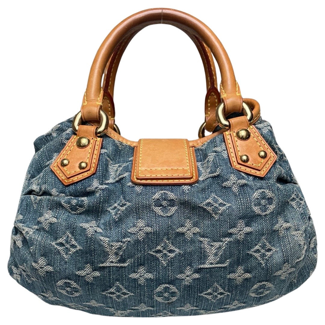 Louis Vuitton Denim Pleaty Taske