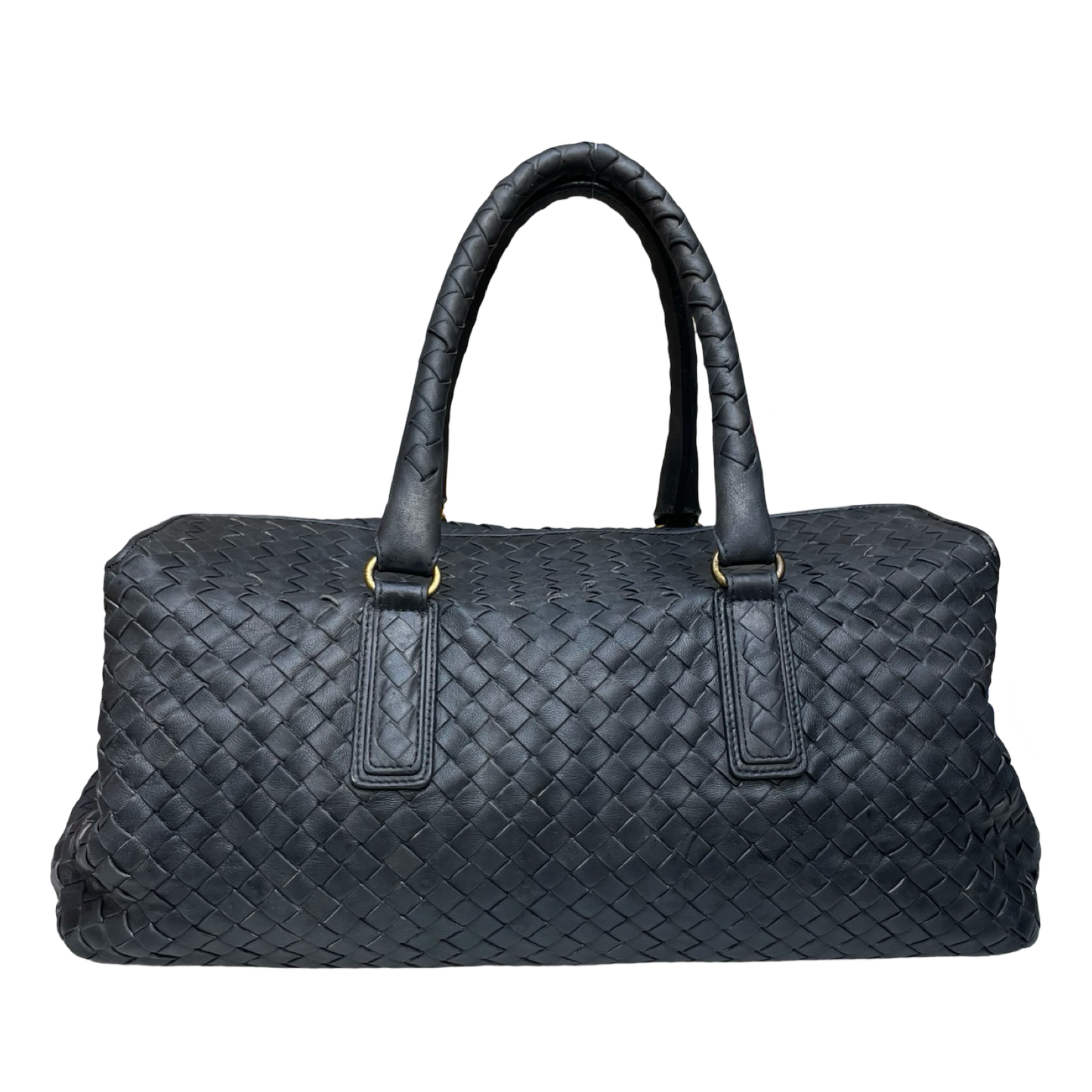 Bottega Veneta Intrecciato Boston Duffeltaske