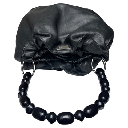 Dior Pearl Malice Black Leather