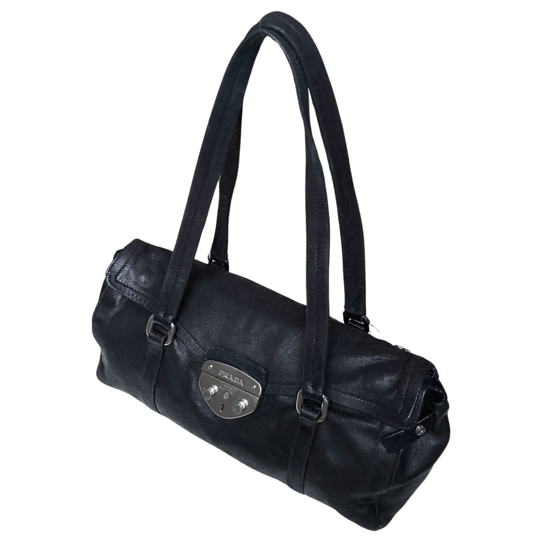 Prada Sound Lock skuldertaske