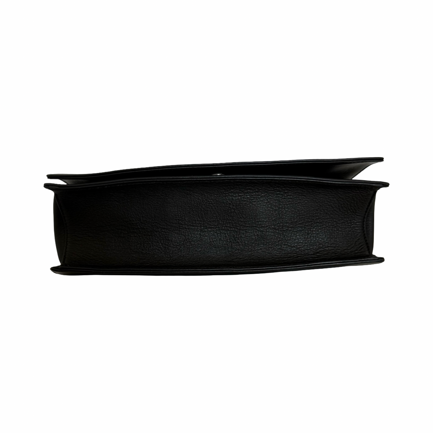Gucci Bamboo Black Leather Flap Shoulder Bag