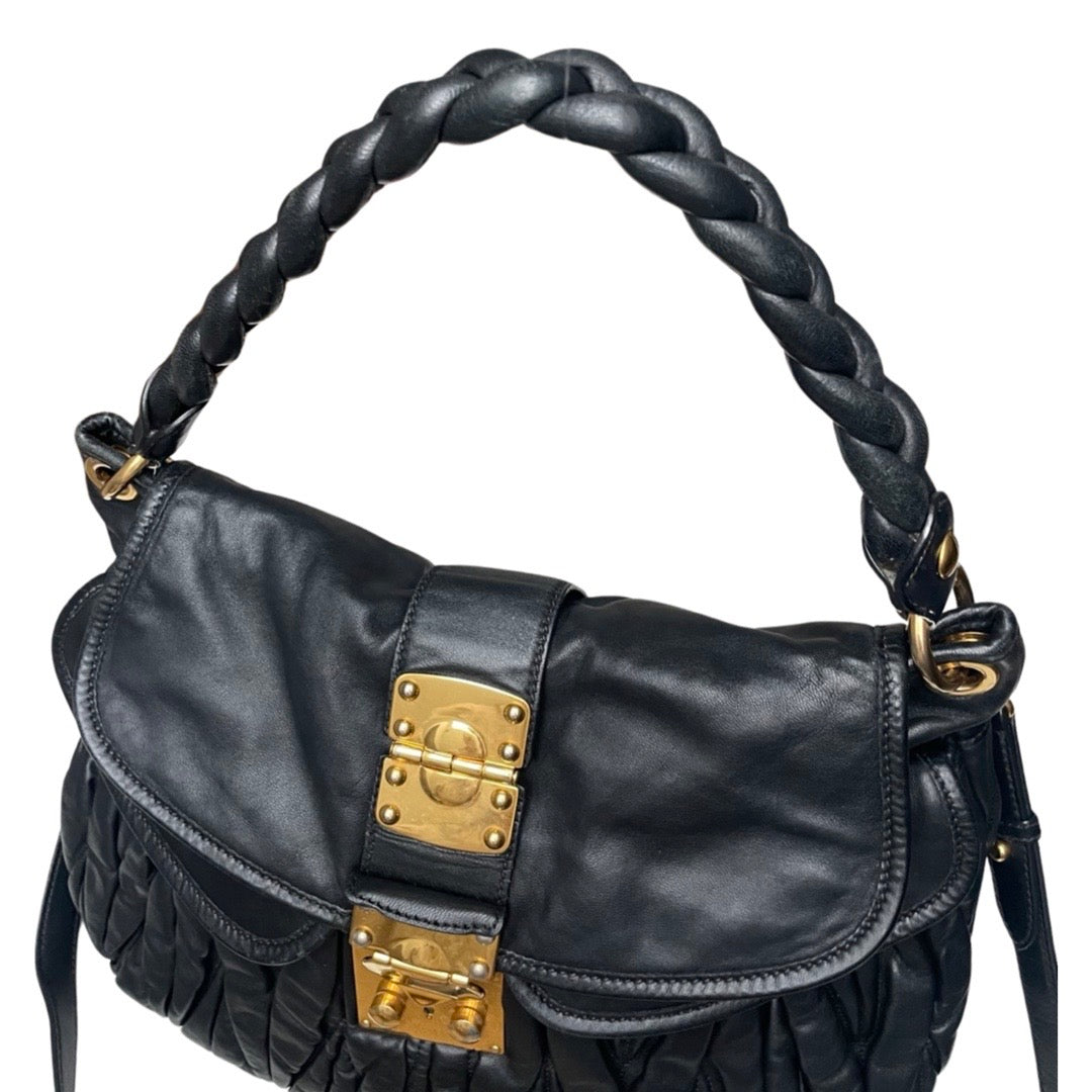 Miu Miu Coffer Matelass Hobo Taske