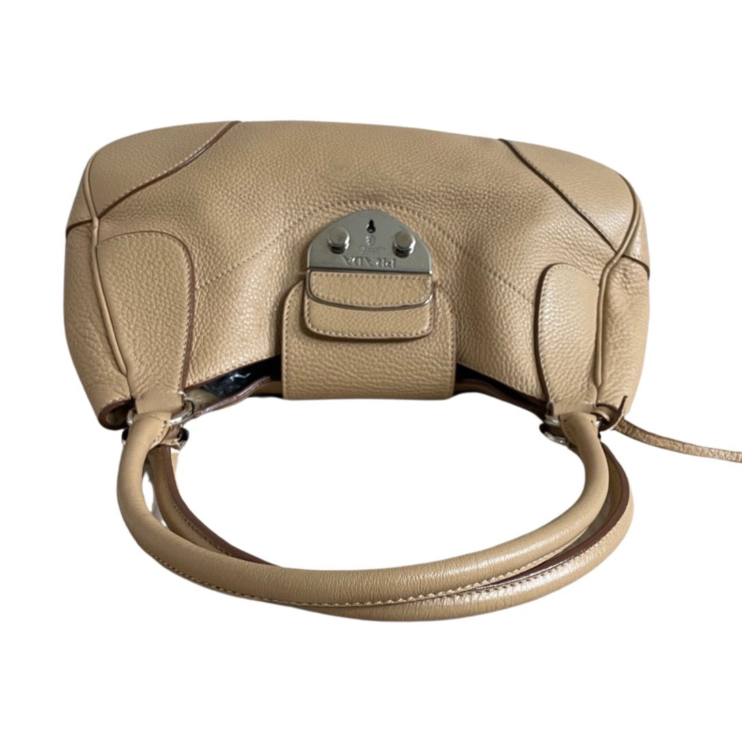 Prada Large Sound Lock Shoulder Bag