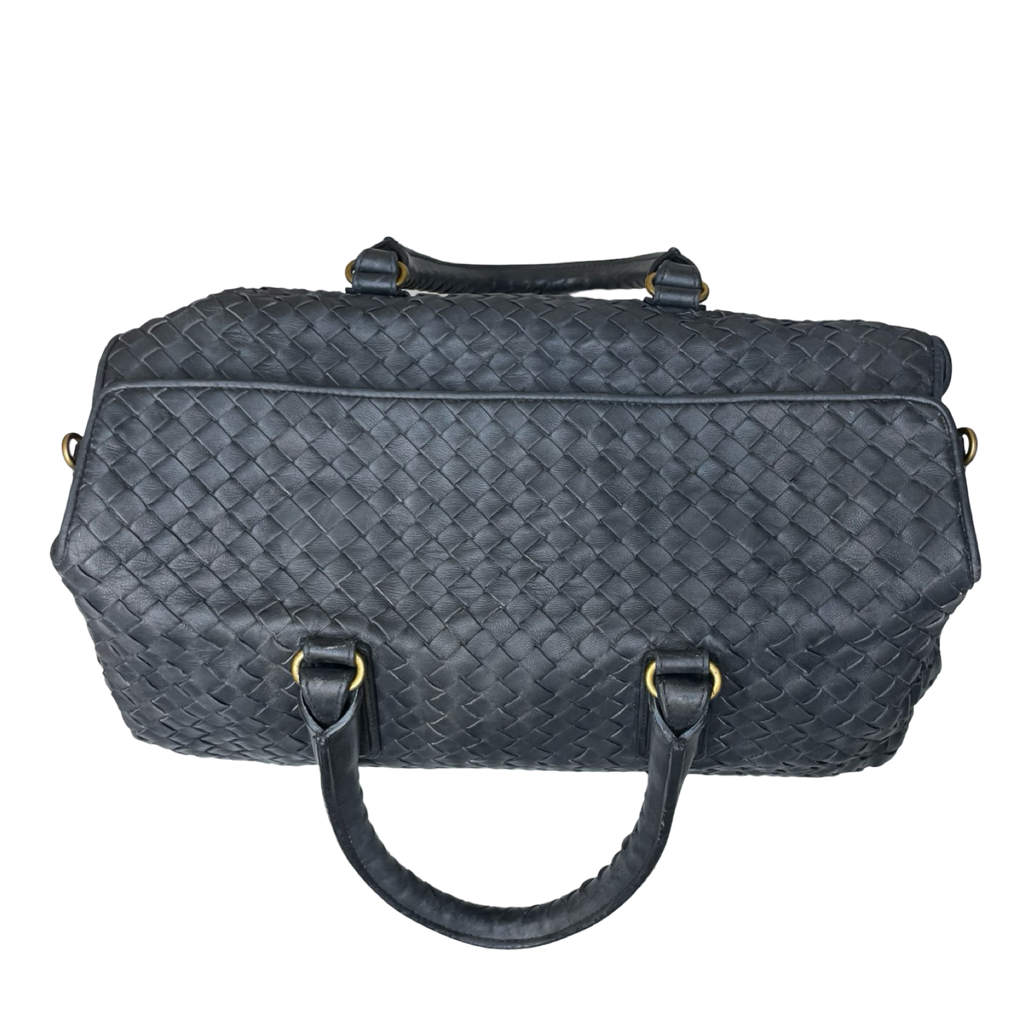 Bottega Veneta Intrecciato Boston Duffeltaske