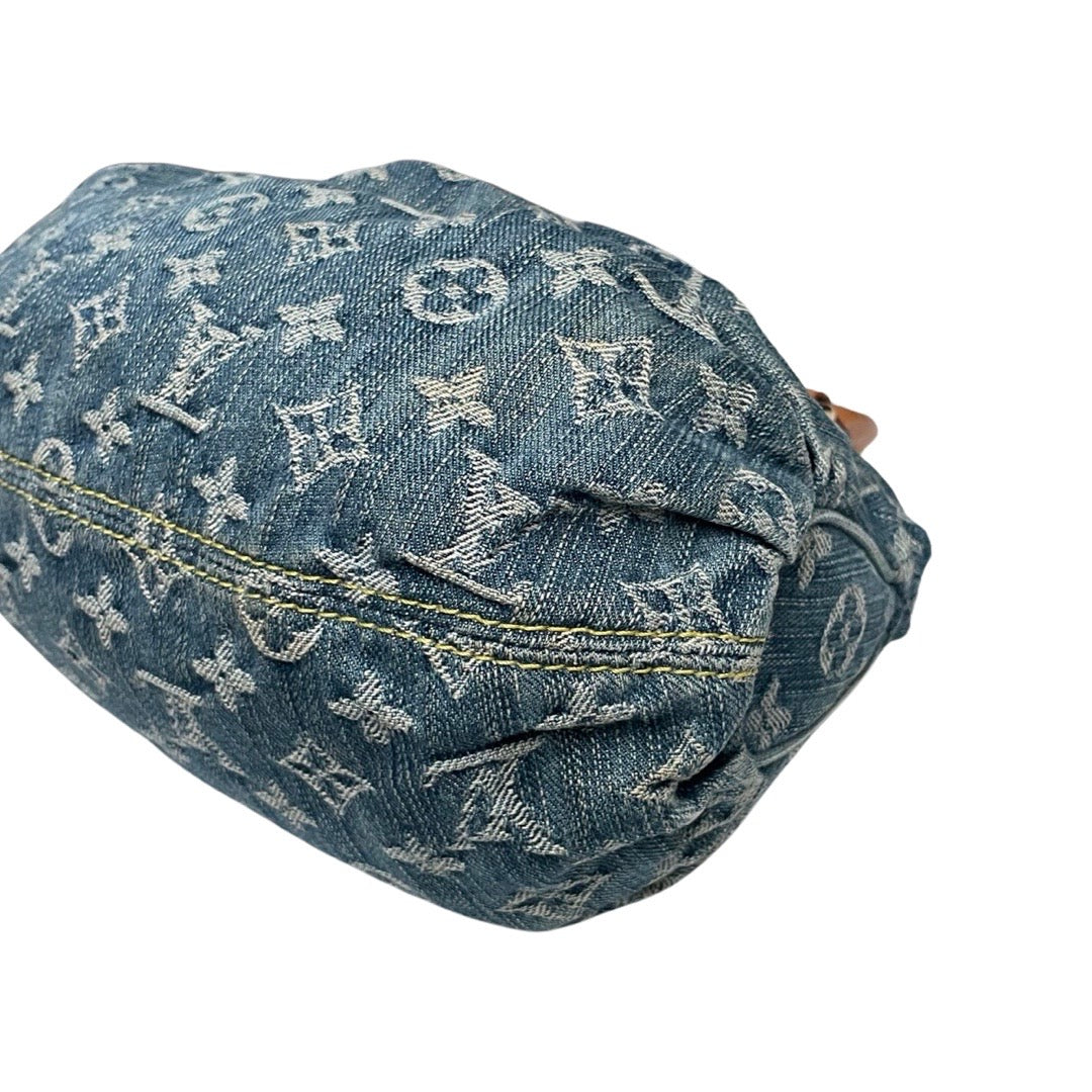 Louis Vuitton Denim Pleaty Bag